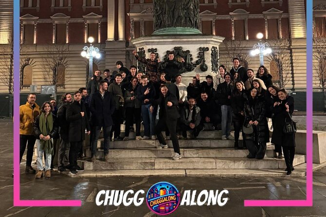 Belgrade Chuggalong - Pub Crawl - The guides make the group work