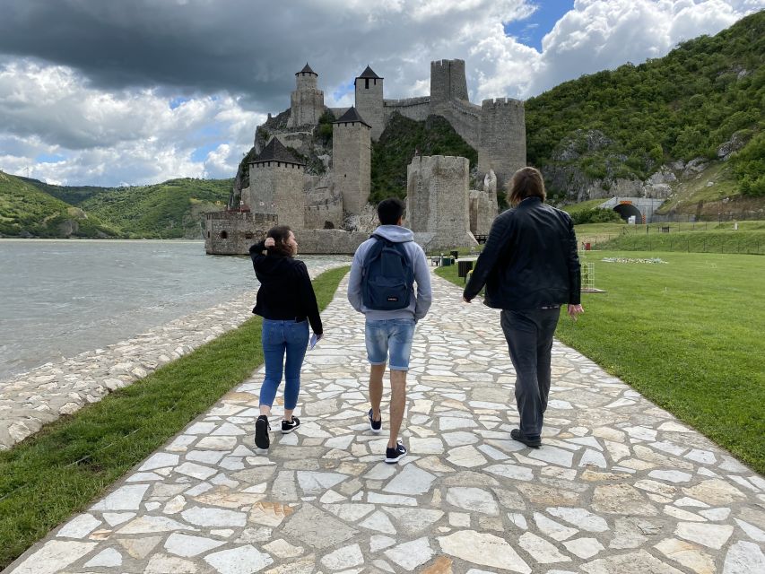 Belgrade: Golubac Fortress w/Iron Gate Speed Boat Ride - Entering Golubac Fortress beside the Danube