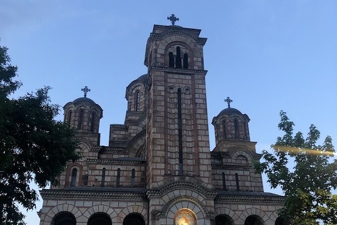Belgrade sightseeing by car - Football, public memory, and modern shopping