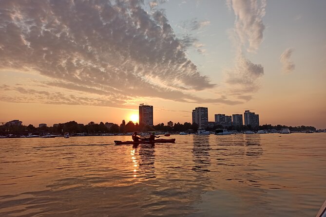 Belgrade sunset kayak tour - Zemunski kej: a riverfront beginning