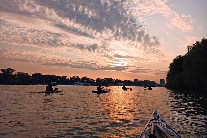 Belgrade sunset kayak tour - What the $35.95 price really covers