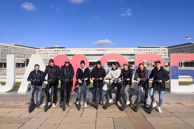 E-Scooter Communist Yugoslavia Tour - The guide makes the concrete readable