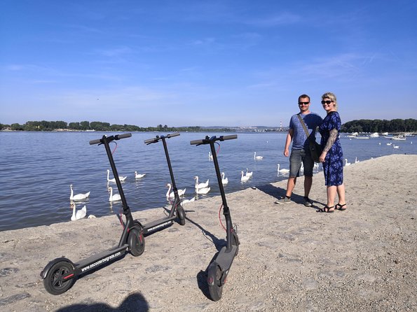 E-Scooter Zemun Tour - Palace of Serbia and New Belgrade’s monumental scale