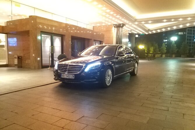 LUX Private transfer from Belgrade Airport - Reliability and the service record