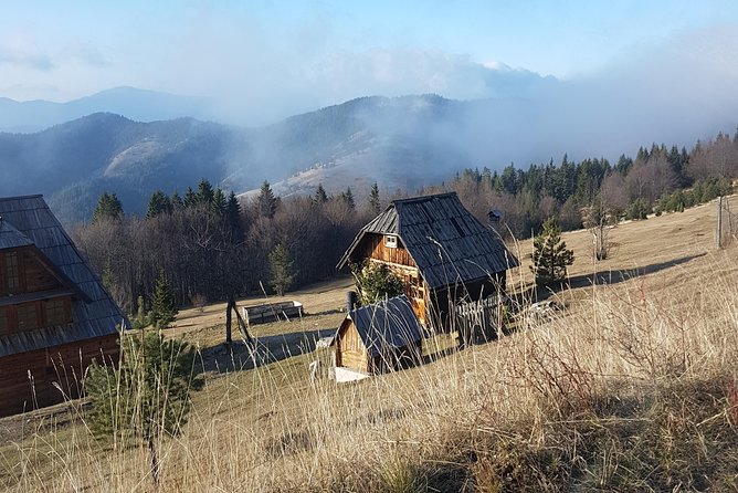 Mokra Gora toure with a Šargan 8 train ride - Drvengrad, a wooden village with a film connection