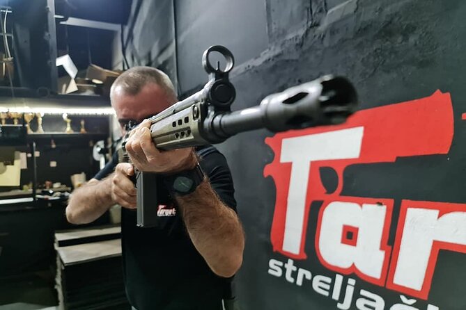 Private Indoor Target Shooting Experience in Belgrade - The semi-automatic and rifle selection