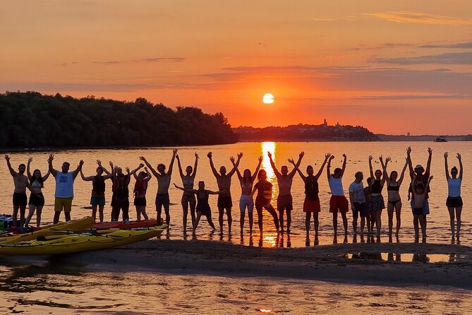 Sunset Kayak Adventure in Belgrade - Belgrade Fortress from the river