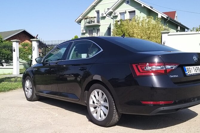 Taxi to/from Belgrade Airport to/from Belgrade City Center - The cars, luggage space, and small comforts