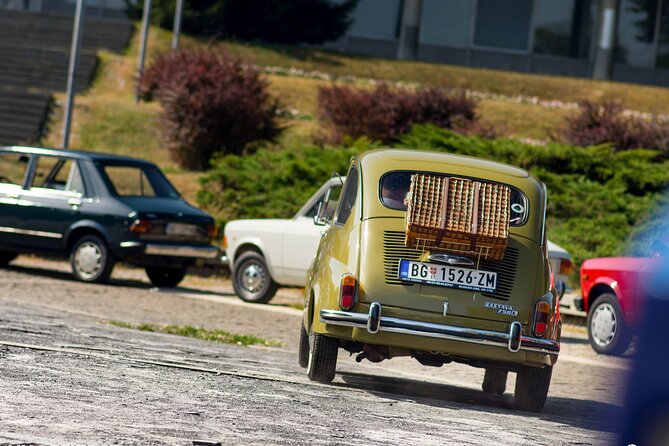 Tito and History Vintage Car Tour - Palata Srbije and socialist modernism