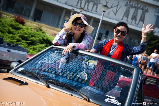 Tito and History Vintage Car Tour - The Western City Gate and Genex Tower