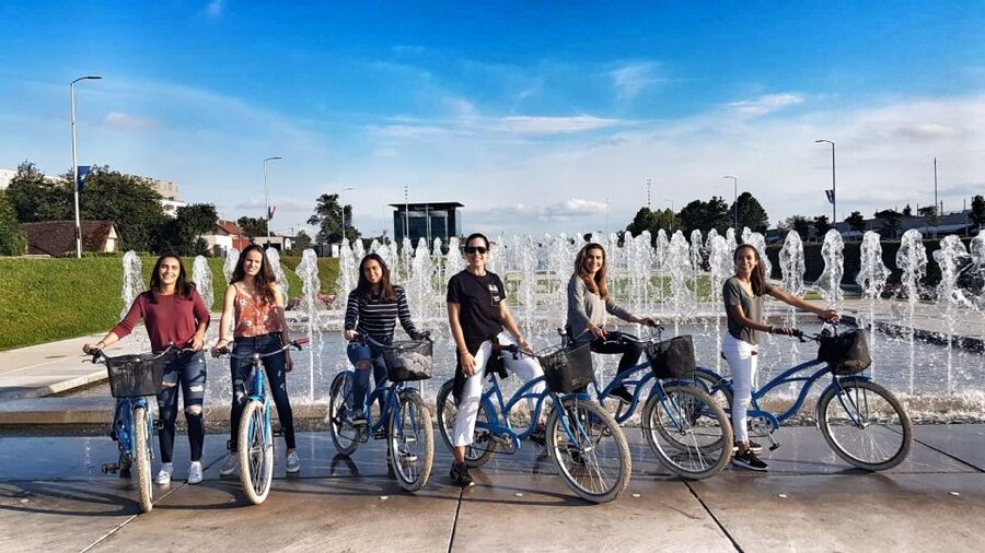 Zagreb: 2.5-Hour Cycle Back to Socialism Tour - Meeting at Blue Bike Zagreb in the main square